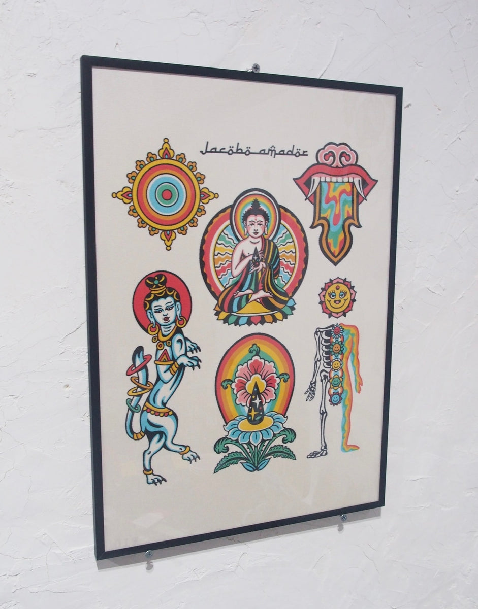経　tattoo poster 5924EFB1-ACEB-4A25-8BDB-