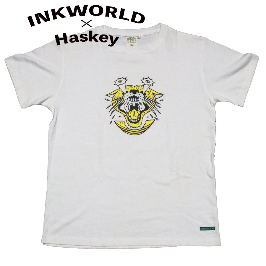 SUMMER PANTHER』INKWORLD×HASKEY ヘンプTeeNATURAL SUMMER PANTHER』INKWORLD×HASKEY ヘンプTeeNATURAL