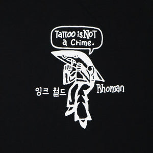 
                  
                    『Tattoo is not a crime.』LONGSLEEVE T-SHIRT<br>オリジナルピンズセット
                  
                