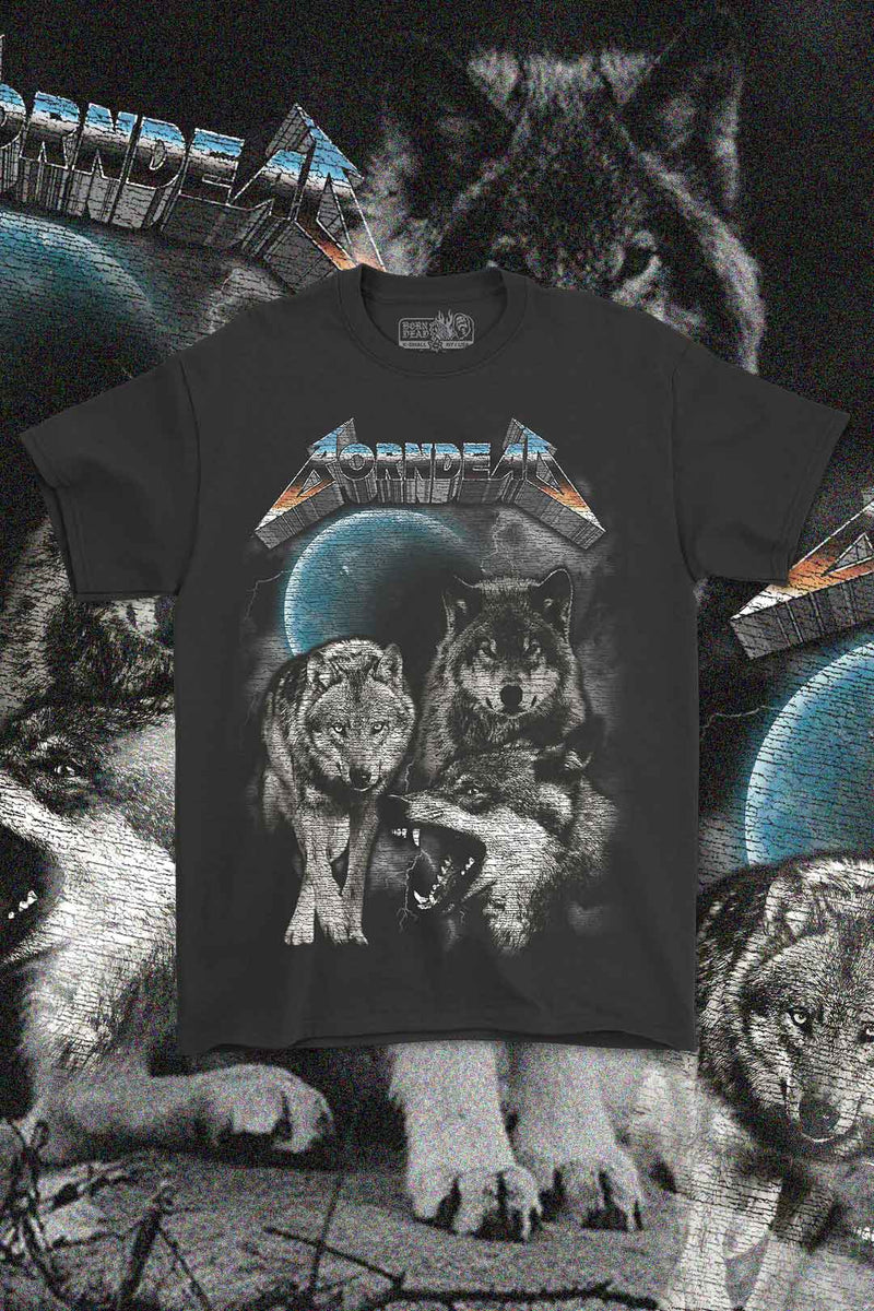 Majestic Wolf Vintage Streetwear Tee – inkworld.jp