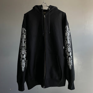 
                  
                    “Brain spark” Zip hoodie/ Black
                  
                