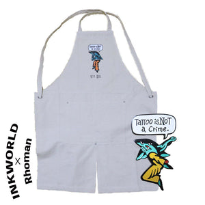 
                  
                    『Tattoo is  not a crime.』Apron<br>INKWORLD×RHOMAN<br>オリジナルピンズセット
                  
                